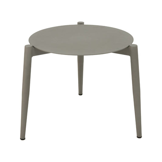 Veredas Side Table 40cm Aluminum Beige Color