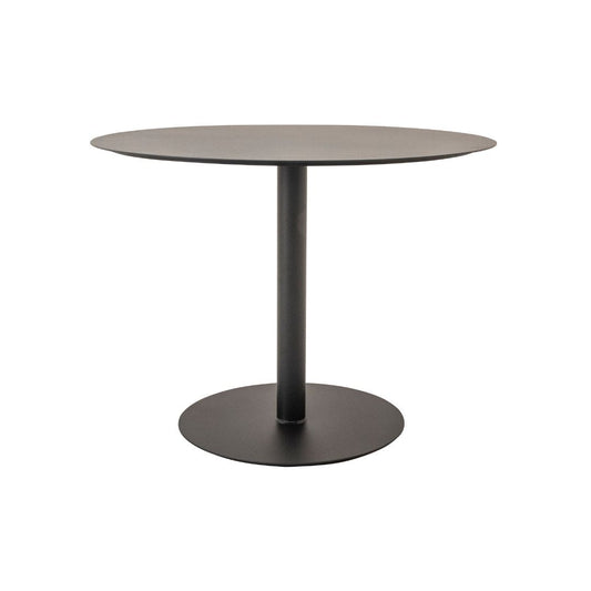 Presser Side Table 60x60cm Aluminum Black Color