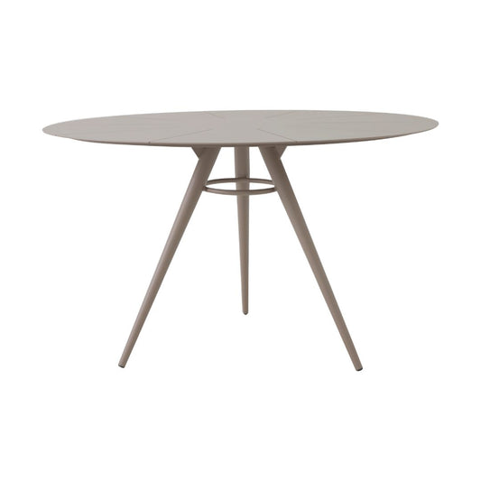 Riviera Round Table 90cm Aluminum Gray Color