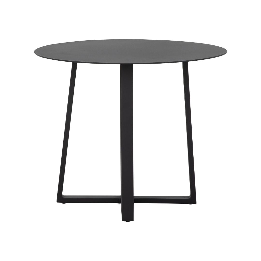 Mesa de Centro Jasmim 60cm Alumínio Cor Preto