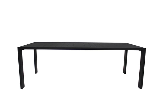 Victus Dining Table 240x100cm Aluminum Black Color