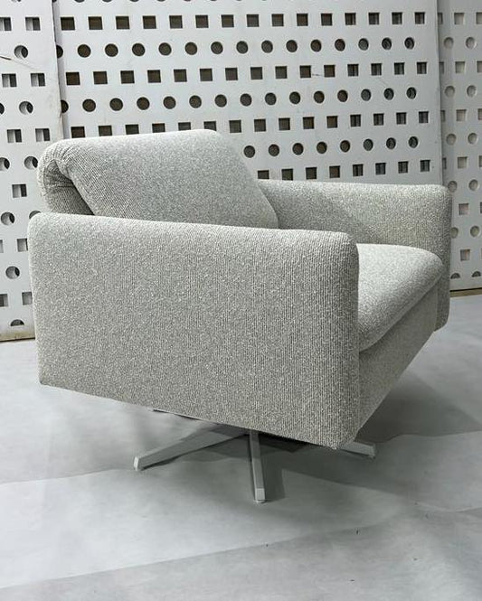 Sky Two Way Armchair Upholstered Fabric Backrest and Seat F-883