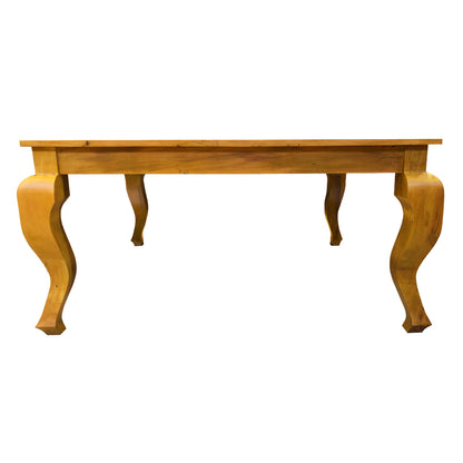 Alexandre Dining Table 150x150cm Solid Wood - 8 Seats