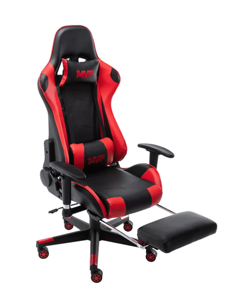 Silla Gamer MVP en negro y rojo