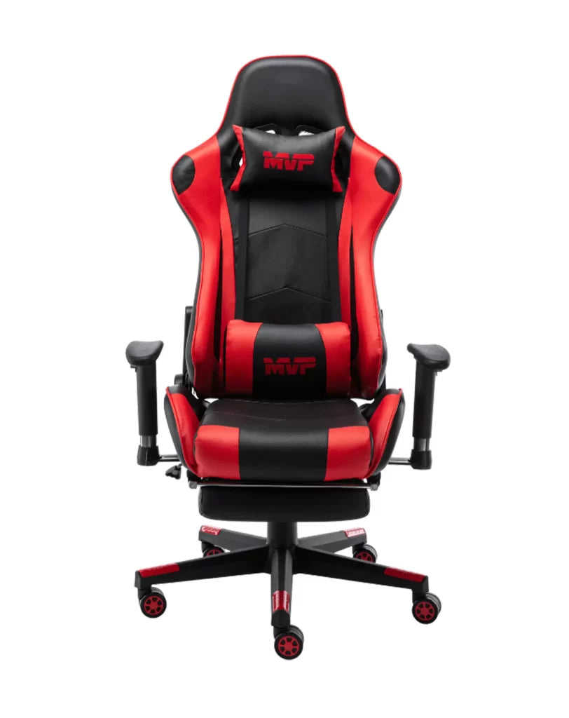 Silla Gamer MVP en negro y rojo